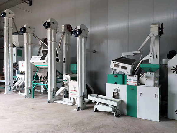 Dây chuyền sản xuất gạo tự động 25TPD
