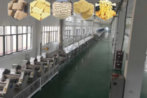 Dây chuyền sản xuất mì ăn liền chiên tự động