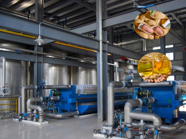Dây chuyền sản xuất dầu đậu phộng