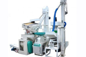 Nhà máy xay xát gạo vàng nhỏ