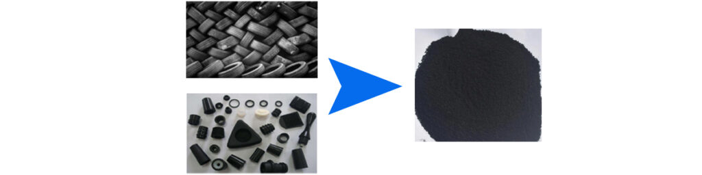 Steps of Processing Waste Tire to Rubber Powder
