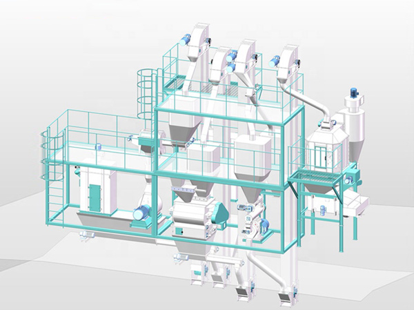 Dây chuyền sản xuất thức ăn thủy sản