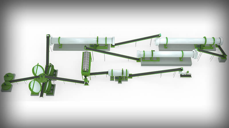 Công nghệ chế biến dây chuyền sản xuất phân bón sinh học