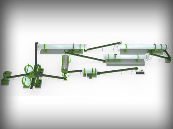 Dây chuyền sản xuất phân bón sinh học tự động