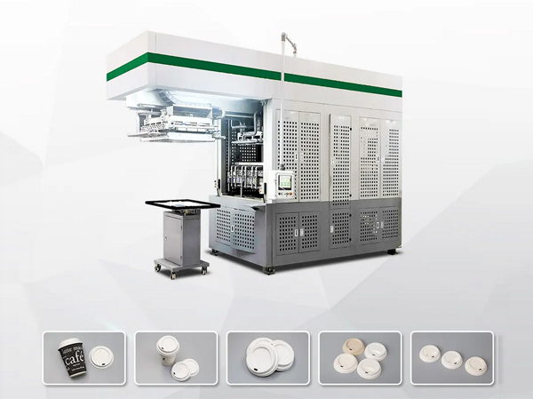 Dây chuyền sản xuất nắp cốc đúc bột giấy