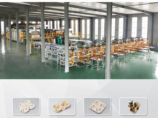 Dây chuyền sản xuất cốc máy ép nóng trực tuyến tự động