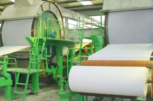 Dây chuyền xử lý giấy vệ sinh 2400
