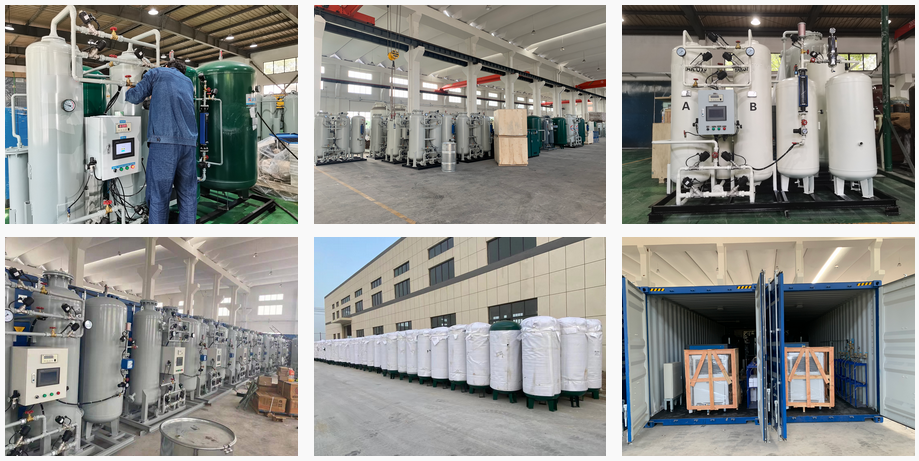 Máy phát oxy sử dụng phương pháp hấp thụ dao động áp suất