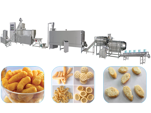 Nhà sản xuất dây chuyền sản xuất thực phẩm chiên GIÒN 3D