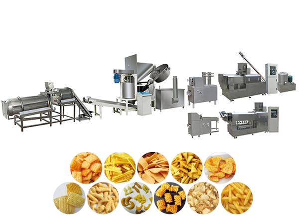 Dây chuyền sản xuất thực phẩm phồng hoàn toàn tự động Nhà sản xuất