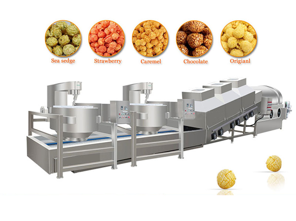 Nhà sản xuất dây chuyền sản xuất popcorn hình cầu tự động