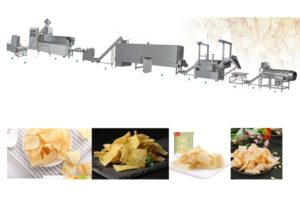 Dây chuyền sản xuất khoai lang giòn
