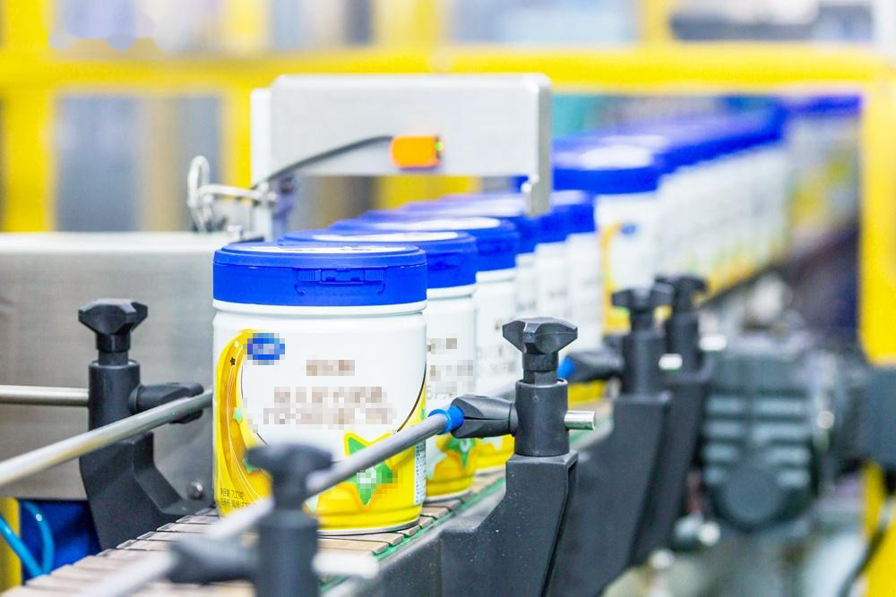 Sản phẩm cuối cùng của dây chuyền sản xuất sữa bột