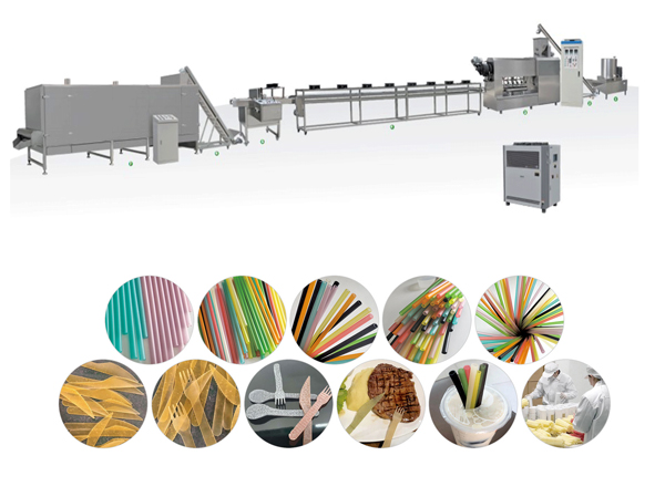 Nhà sản xuất đồ ăn bị thối rữa dây chuyền sản xuất thân thiện với môi trường bằng rơm