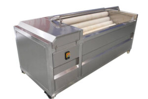 Máy rửa và gọt rau củ gốc, thân