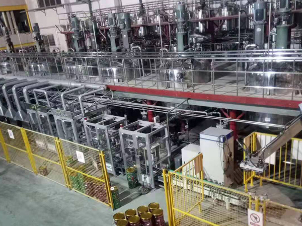 Manufacturer of automatic real stone paint production line